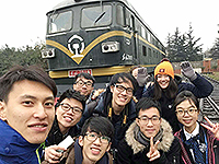 天府高鐵之旅參加同學了解中國鐵路發展